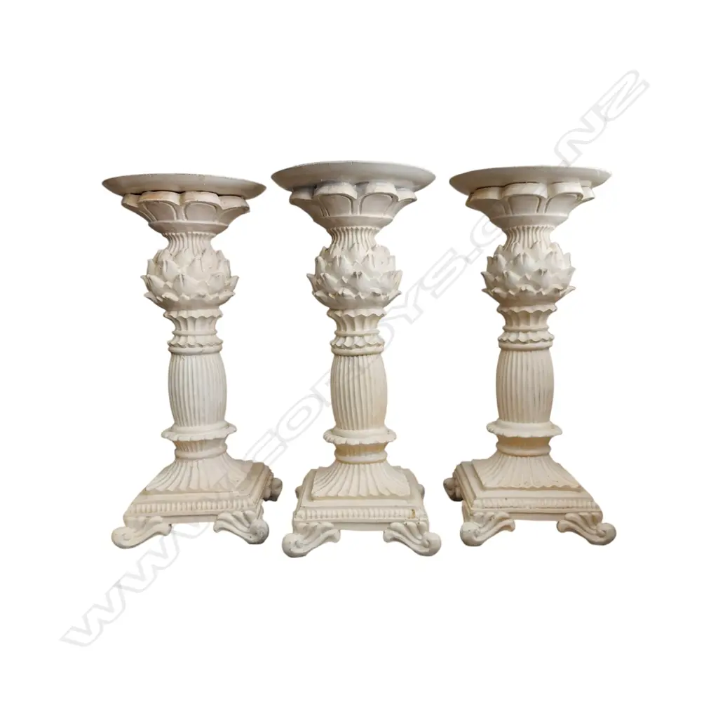 ITALIAN STYLE CANDLE HOLDERS 340 x 150 mm Image 1++