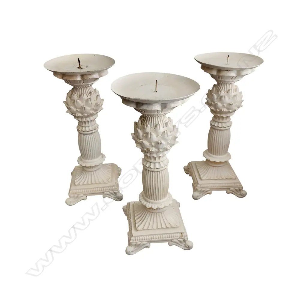 ITALIAN STYLE CANDLE HOLDERS 340 x 150 mm Image 1++