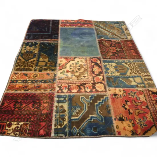 VINTAGE PATCHWORK RUG 1580x1280mm