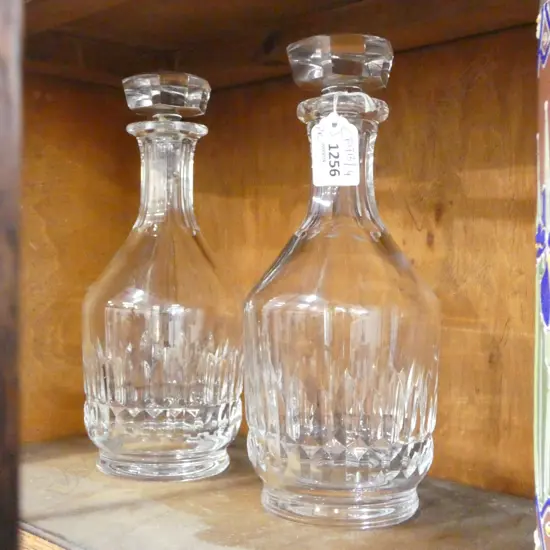 PR BACCARAT DECANTERS H.250mm