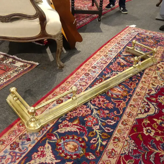 BRASS FIRE FENDER W.1330mm