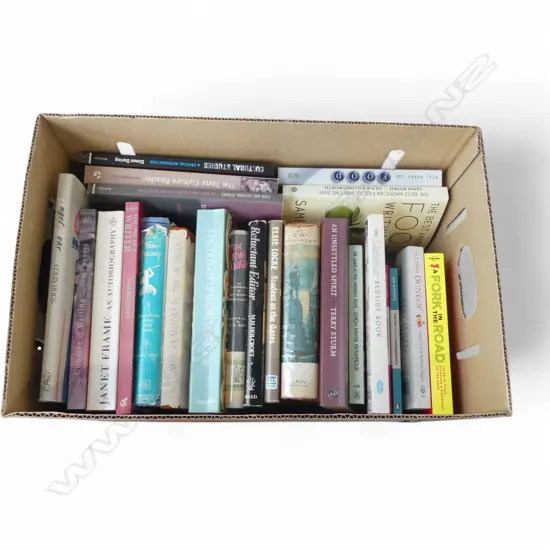 ASST. BOOKS; FOOD, NZ, HISTORY INTEREST