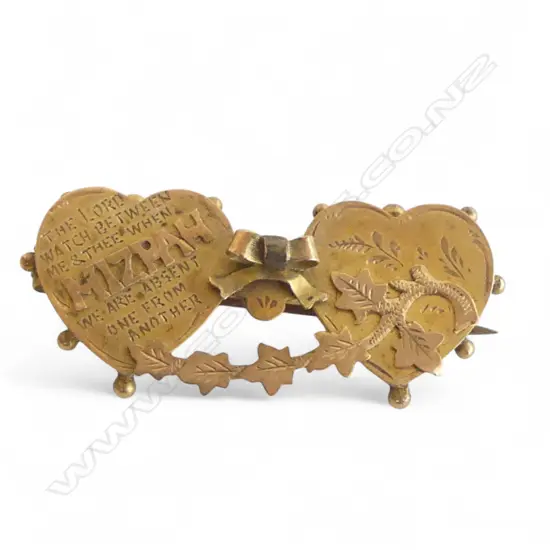 GOLD BROOCH 'MIZPAH' 2.9gms