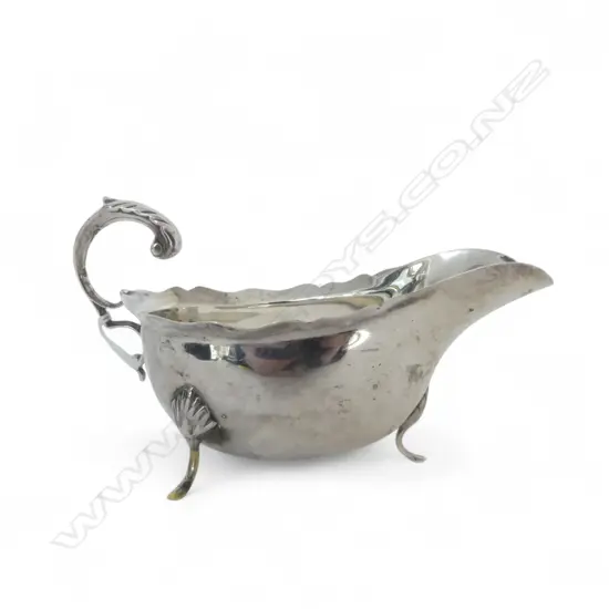 STG SILVER CREAM JUG, CHESTER 1899 118gms LEG REPAIRED