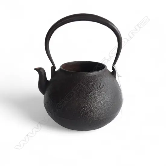 JAPANESE CAST IRON TETSUBIN TEAPOT H.210mm no lid