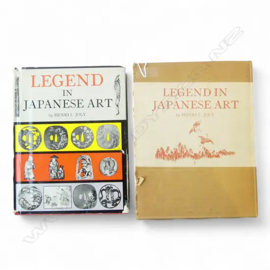 LEGEND IN JAPANESE ART by HENRY L. JOLY + J & G COWAN + EX. LIBRIS I HERIOT