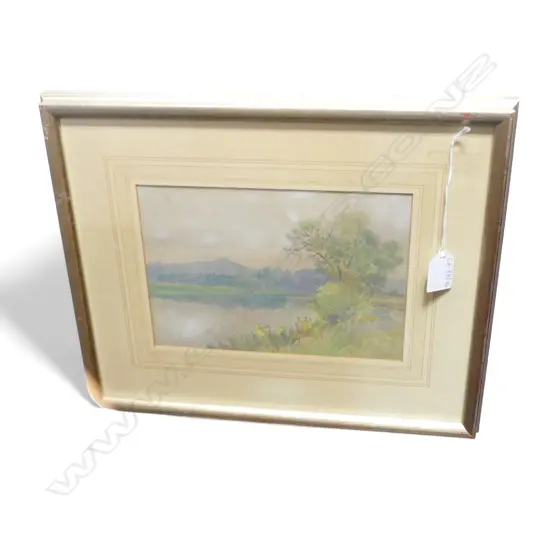 W. MENZIES GIBB (1859-1931), LANDSCAPE WC 165x235mm