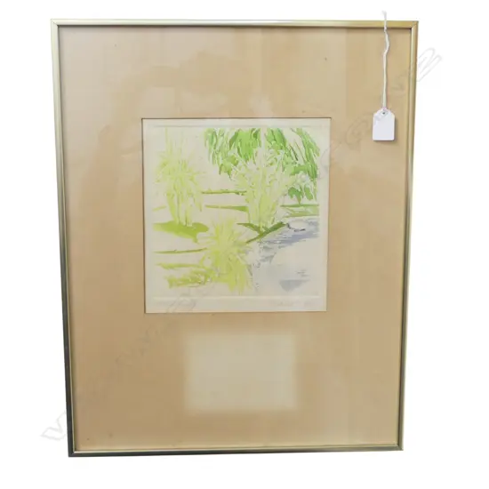 NUMBERED PRINT WESTERN SPRINGS BY E SKINNER H220 W220MM