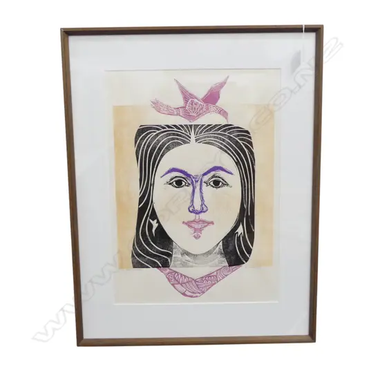 E. NOORDHOF, BIRD WOMEN, LIMITED EDITION PRINT 1/10, 480x350mm