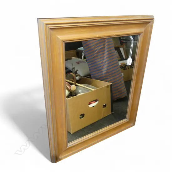 MIRROR, WOODEN FRAME 665x570mm