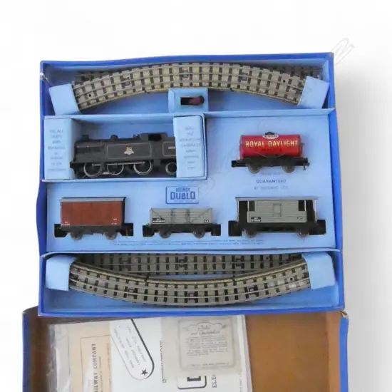 HORNBY DUBLO BOXED ELECTRIC TRAIN SET