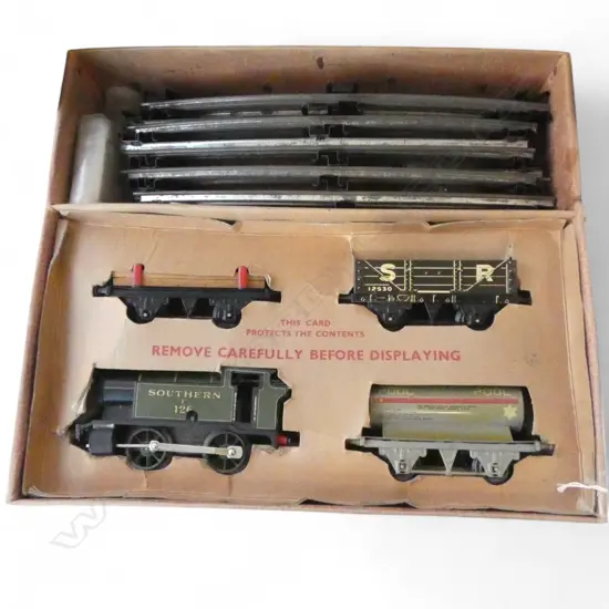 HORNBY BOXED VINTAGE TRAIN SET ENGINE SOUTHERN 126