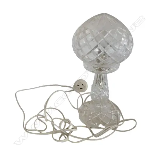 CRYSTAL TABLE LAMP H.340mm