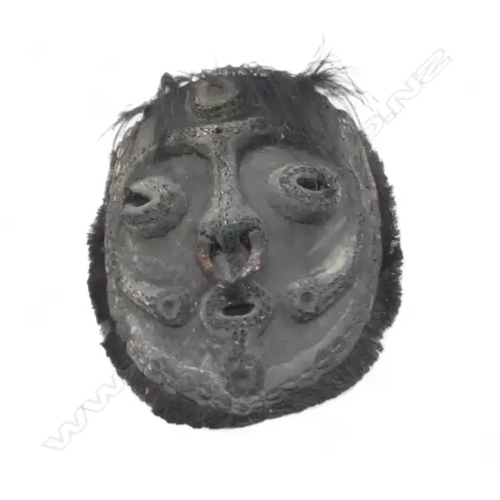 MASK WITH SHELL INLAY, YUAT RIVER, PAPUA NEW GUINEA