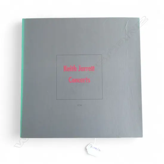 KEITH JARRETT 3 LP BOX SET CONCERTS ECM-3-1227 SLIGHT DAMAGE TO BOX