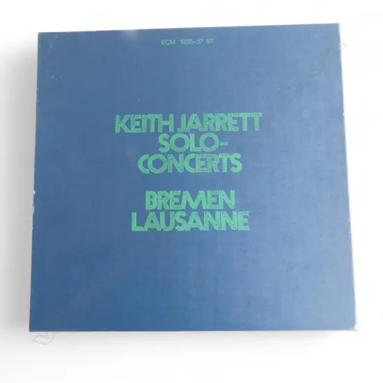 KIETH JARRET  3 LP BOX SET SOLO CONCERTS ECM 1035-37 ST