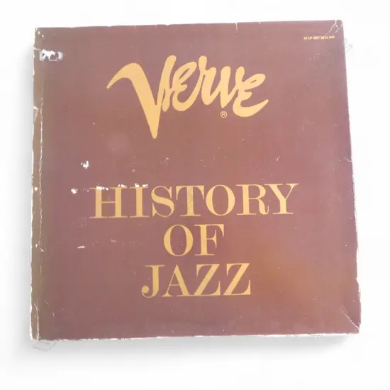 VERVE HISTORY OF JAZZ 10 LP SET 2615 044
