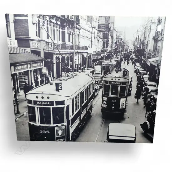 CANVAS PRINT, WELLINGTON C.1940s 905x1010mm