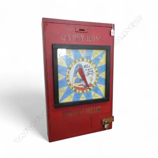 MODERN VINTAGE STYLE WALL GAME 'GYPSY ROSE FORTUNE TELLER' H.645mm