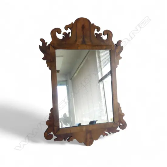 ANTIQUE FRETWORK MIRROR 515x350mm