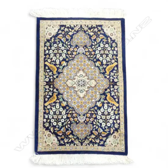 SM HAND KNOTTED WOOL PILE RUG 960x600mm