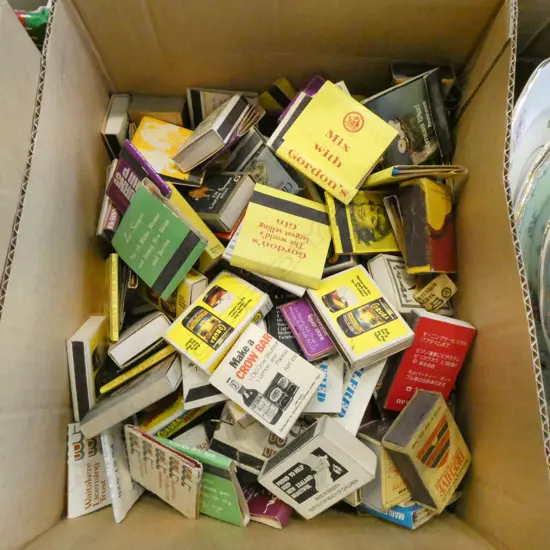 ASST. VINTAGE ADVERTISING MATCH STICKS