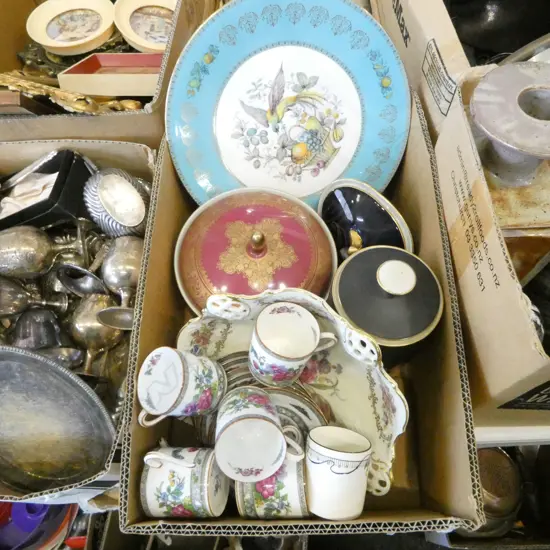 5 PCES ROSENTHAL CHINA + 6 PARAGON C/S