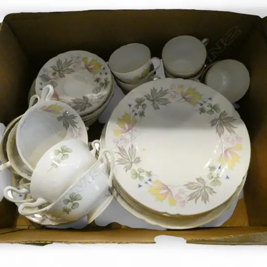 ASST. FLORAL PAT. SHELLEY C/S & DINNER CHINA