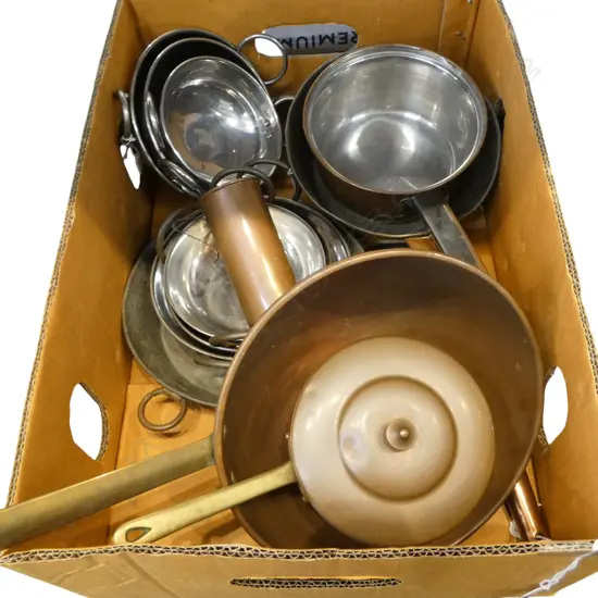 ASST. COPPER/METAL KITCHENWARE