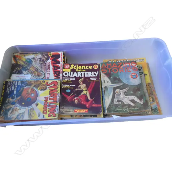 54 ASST. c.1920/1950 SCIENCE FICTION MAGAZINES 