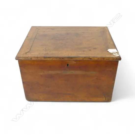 VINTAGE MAHOGANY BOX 395x320x230mm