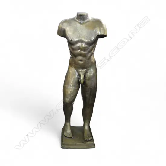 LG BRASS BUST H.980mm