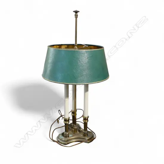 VINTAGE AMERICAN TABLE LAMP TRIPLE COLUMN H.73mm