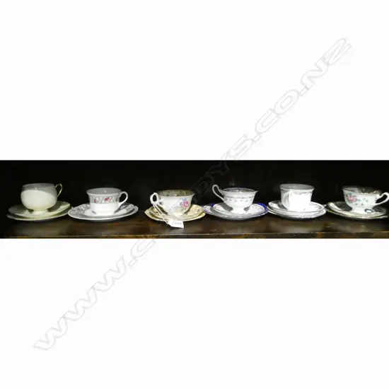  6 SHELLEY CHINA CSPS MIXED PATS