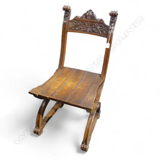 RENAISSANCE STYLE CHAIR old borer