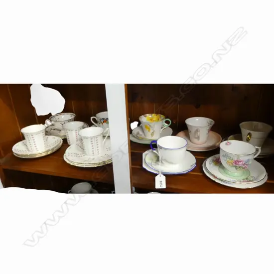 10 SHELLEY CHINA CSPS MIXED PATS