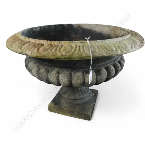 LIGHTWEIGHT COMPOSITE GARDEN URN PLANTER H.380mm, 550mm dia