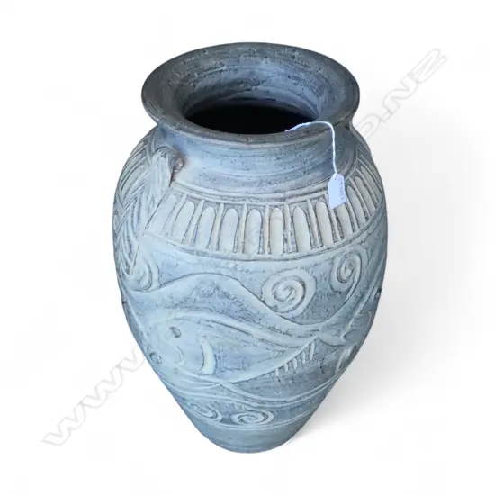 CERAMIC FLOOR VASE H.530mm