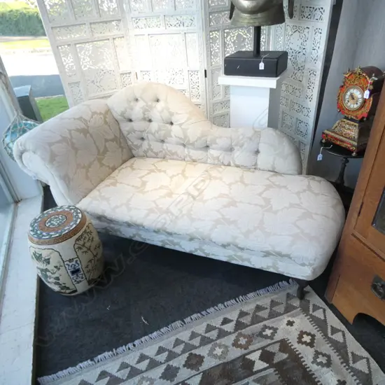 MODERN UPHOLSTERED CHAISE LOUNGE L.1700mm