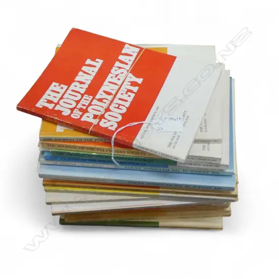 23 POLYNESIAN SOCIETY JOURNALS 1960s-80s