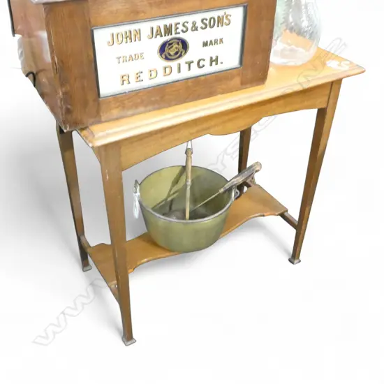 OAK HALL TABLE 760x450x730mm