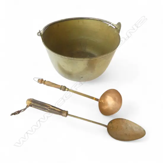 LG CAST BRASS JAM PAN Dia.290mm & 2 OTHERS