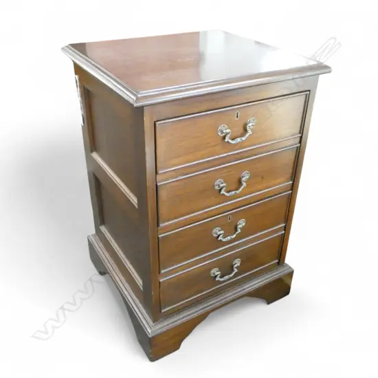 MODERN ANTIQUE STYLE FILING CABINET DRAWERS panelled sides