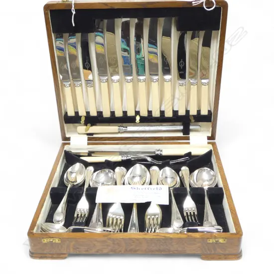 SHEFFIELD EP CUTLERY CANTEEN W.360mm