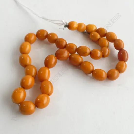 AMBER STYLE NECKLACE, L.400mm