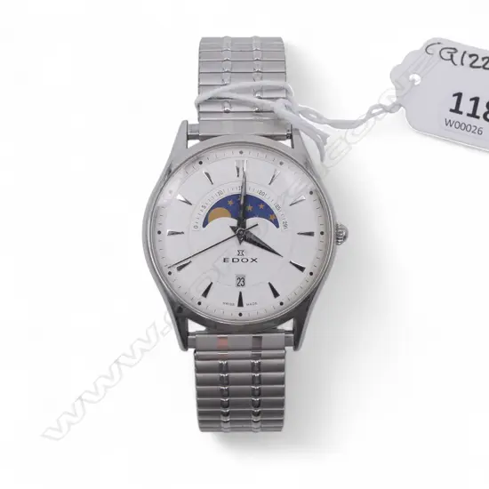 EDOX MOONPHASE WRISTWATCH
