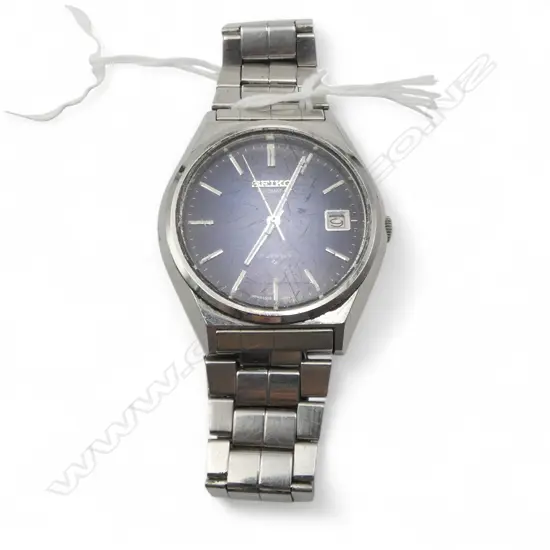 VINTAGE SEIKO 17jewel AUTOMATIC GENT'S WRISTWATCH. Running.