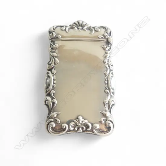 LGE SILVER VESTA embossed edges H.70mm