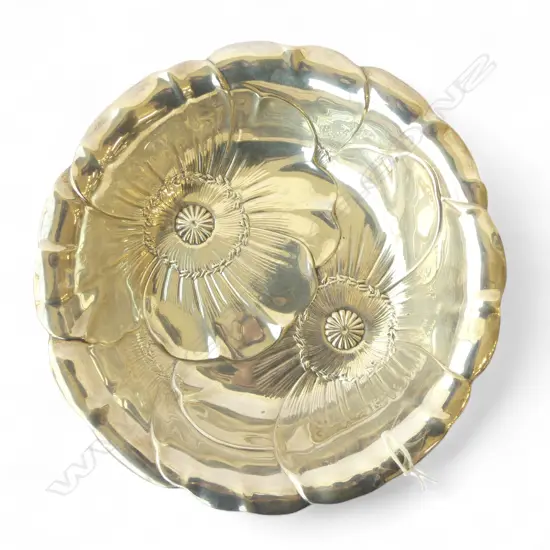 WALLACE STERLING SILVER BOWL #123 255mm dia, 415gms