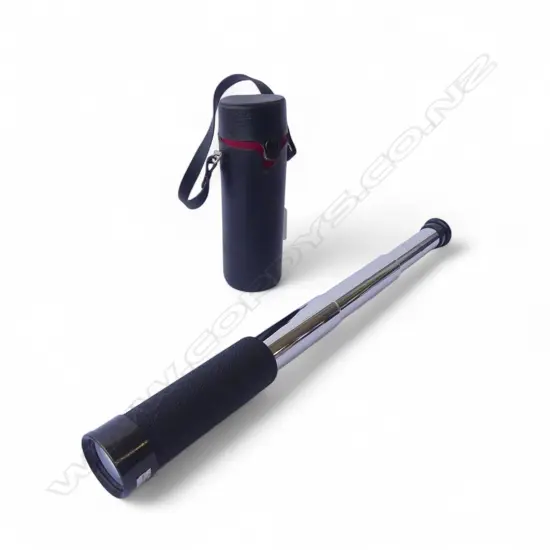  SMALL JAPANESE RETRACTABLE TELESCOPE 25x30 W.CASE H.140mm